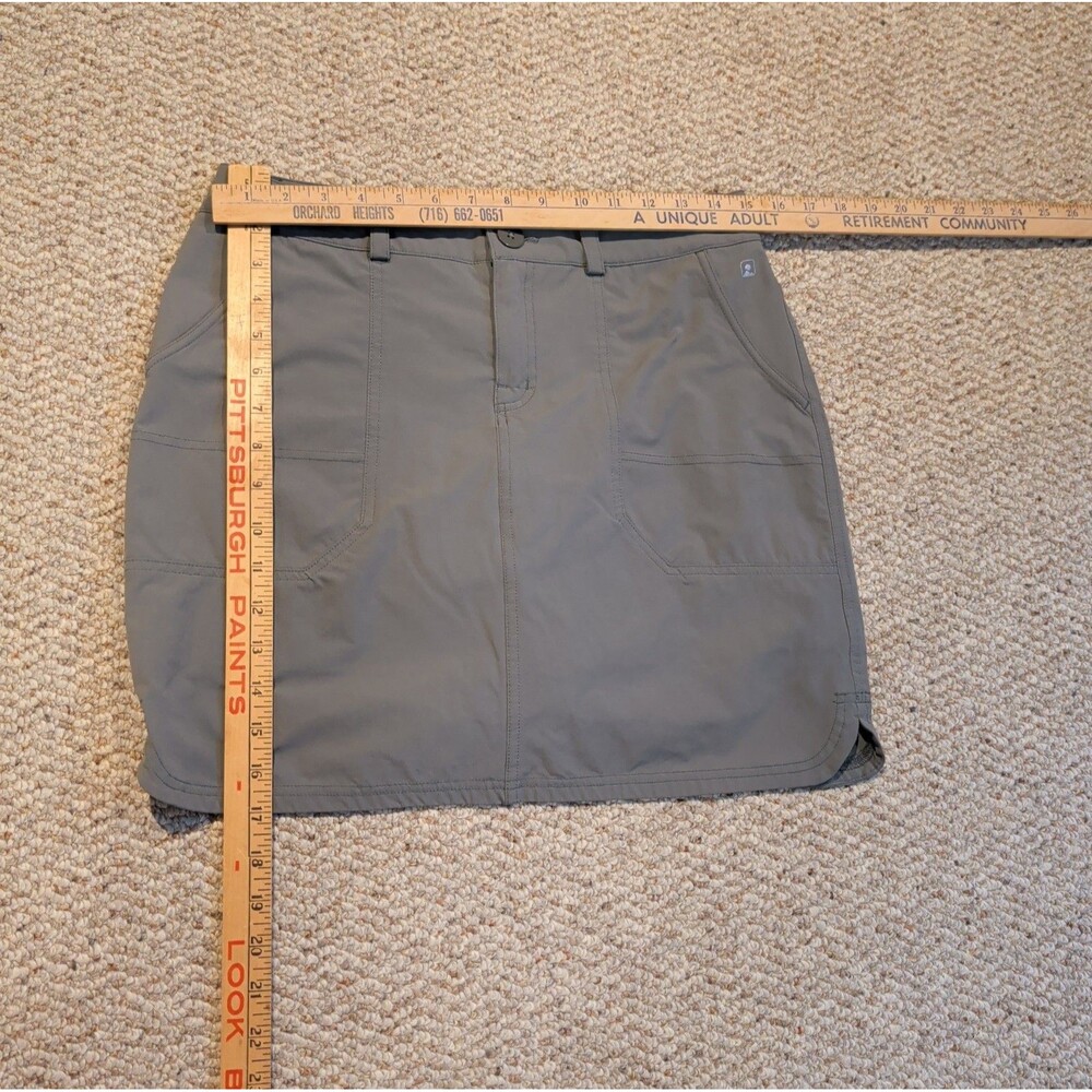 Eastern Mountain Sports Compass Skort Womens 6 Green Outdoor Hiking Pockets - Picture 2 of 8